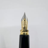 Waterman Patrician Green Marble Lacquer Fountain Pen- Medium 18kt Gold  Nib