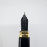 Waterman Patrician Green Marble Lacquer Fountain Pen- Medium 18kt Gold  Nib