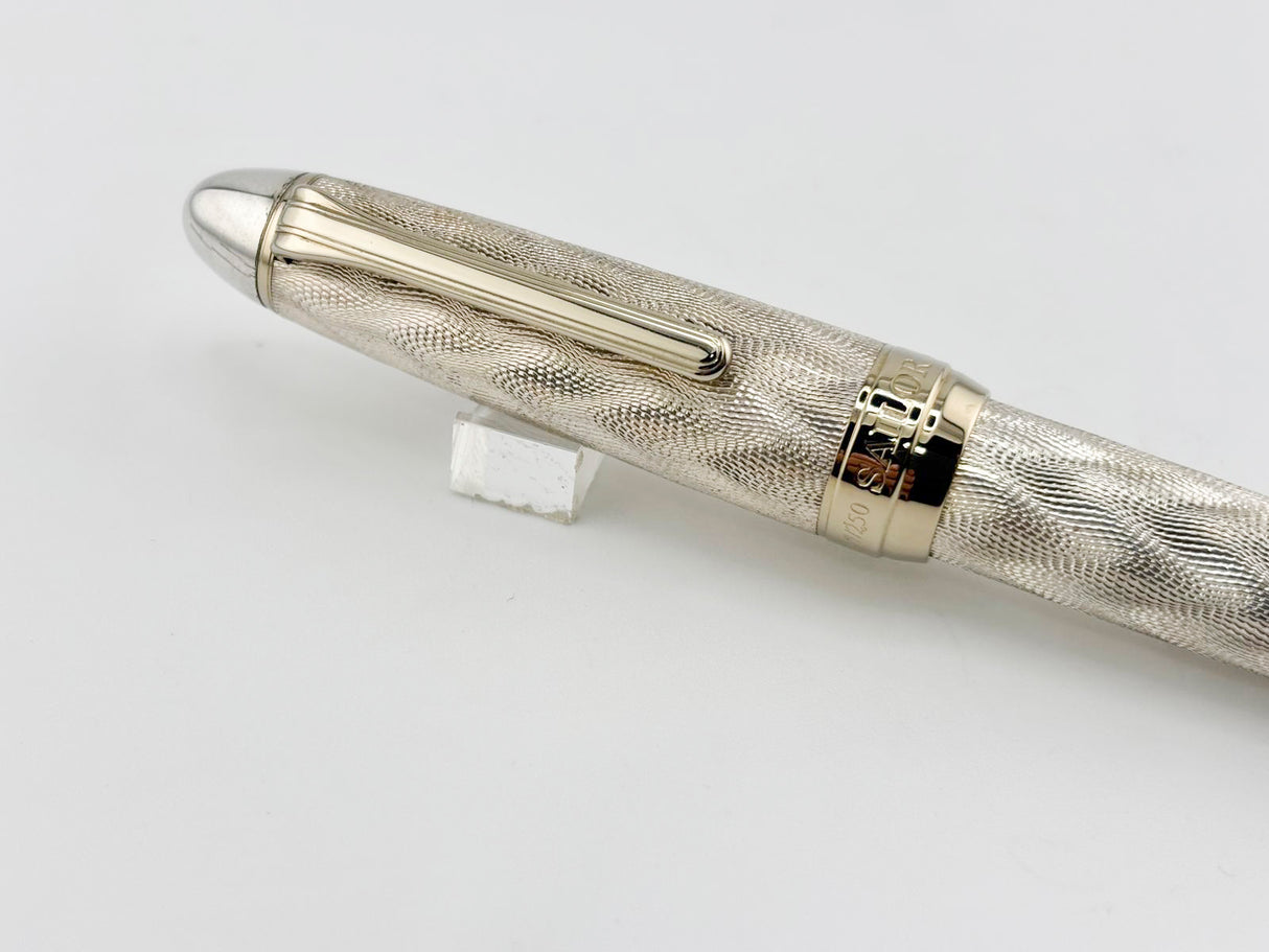 Classic Pen CP7 Sailor Atlantic "Ocean Fountain Pen" Flamme Vague  #117/250 - A Nagahara Broad 21kt Gold Nib!!