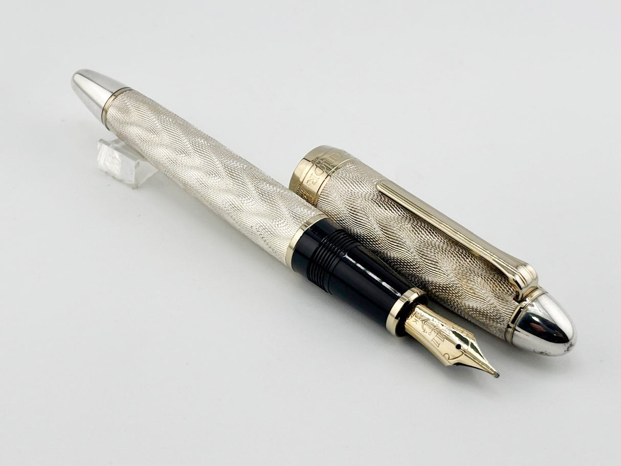 Classic Pen CP7 Sailor Atlantic "Ocean Fountain Pen" Flamme Vague  #117/250 - A Nagahara Broad 21kt Gold Nib!!