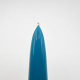Parker 51 Special Edition Sterling Silver & Vista Blue Fountain Pen - Fine 18kt Gold  Nib