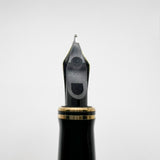 Parker Duofold Centennial (Largest Size)  Sterling Silver Fountain Pen - Medium  18kt Gold Nib