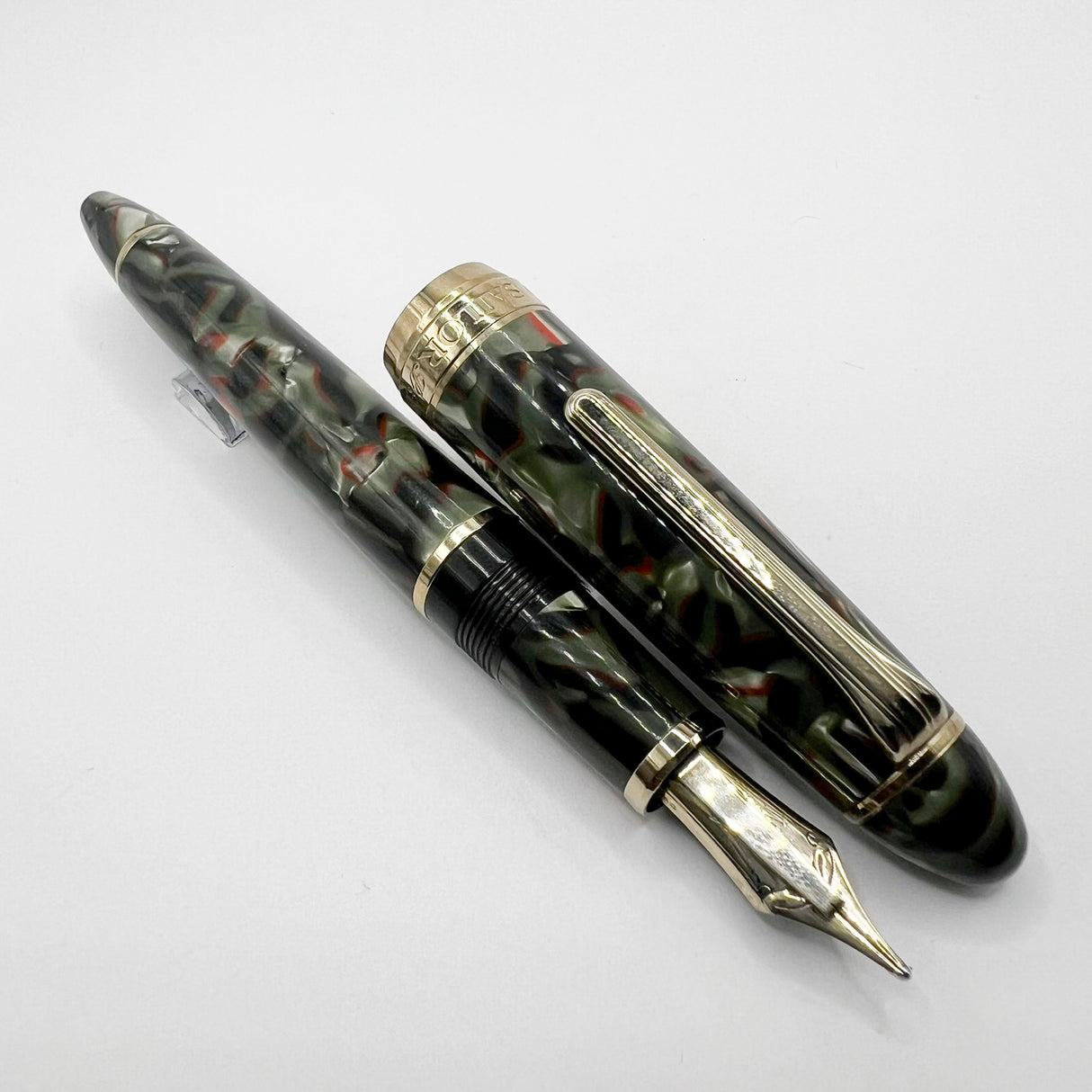 Classic Pens LB1 - The "Nagahara" by Sailor   #96/100 - A Naginata Cross Emperor Broad 21kt Gold Nib (2003)!