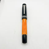 Delta - The Original Oversized DolceVita Sterling Silver Trim Fountain Pen - Medium 18kt Gold Nib