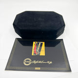 OMAS Arte Italiana Large Black Paragon Limited Edition Fountain Pen #101/300 (1990s) - Broad 18kt Gold Nib