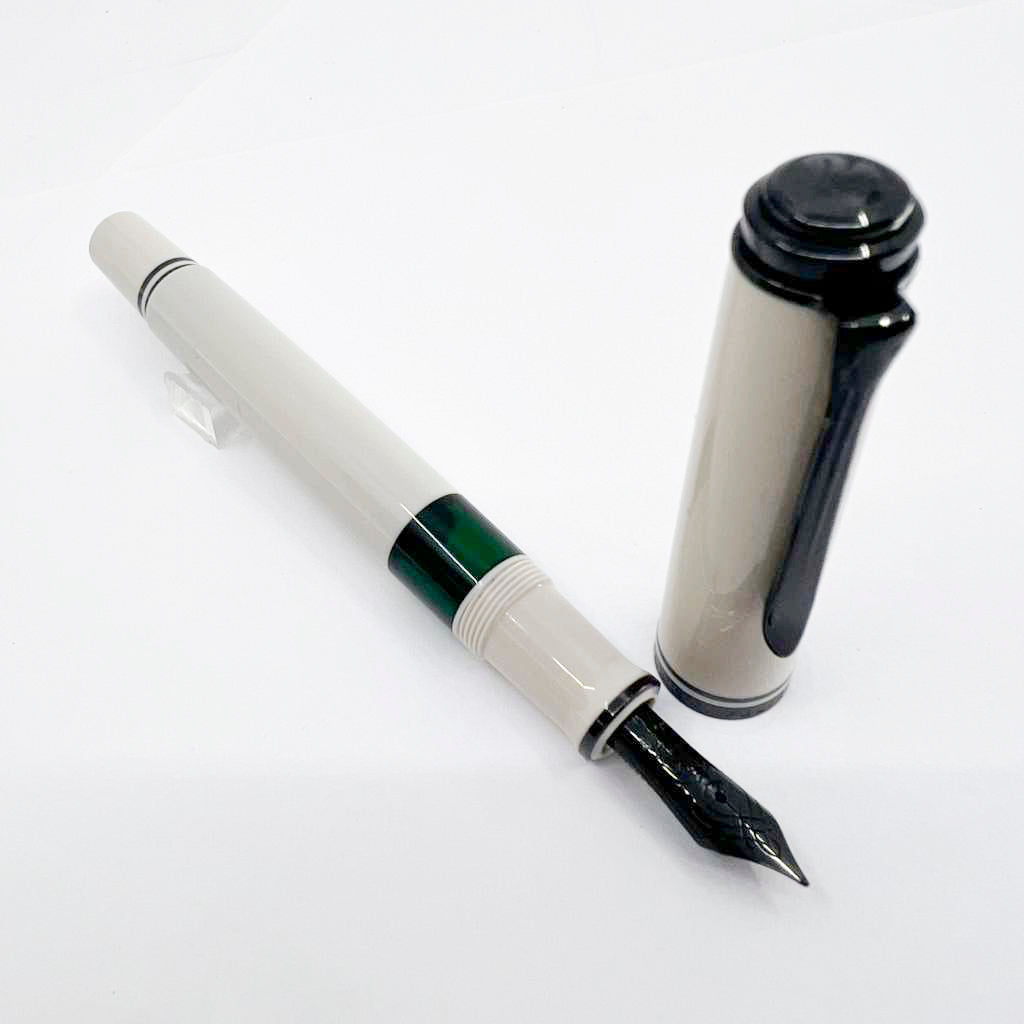 Pelikan Special Edition M670 Warm Grey Fountain Pen - Extra Fine 14kt Gold Nib