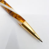 Visconti Opera Elements Amber Honey & Lustrous White Ballpoint Pen