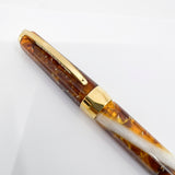 Visconti Opera Elements Amber Honey & Lustrous White Ballpoint Pen