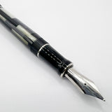 Parker Duofold Black Mosaic Centennial(Largest) Fountain Pen - Medium 18kt Gold Nib