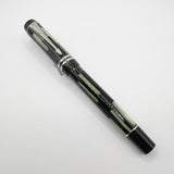 Parker Duofold Black Mosaic International Fountain Pen - Medium 18kt Gold Nib