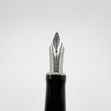 Parker Duofold Black Mosaic International Fountain Pen - Medium 18kt Gold Nib