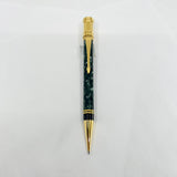 Parker Duofold Green Marble Mechanical Pencil  0.9mm - Circa 1991