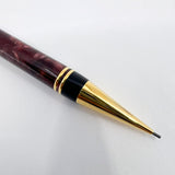 Parker Duofold  Marble Maroon Mechanical Pencil  0.9mm - Circa 1991