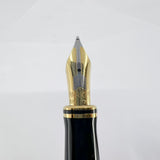 Parker International Green Marble Duofold Fountain Pen (Circa 1989) - Medium 18kt Gold Nib