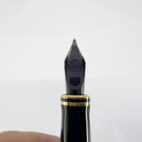 Parker International Green Marble Duofold Fountain Pen (Circa 1989) - Medium 18kt Gold Nib