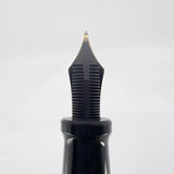 Aurora Large #88 Sterling Silver Cap Fountain Pen - Medium 14kt Gold Nib
