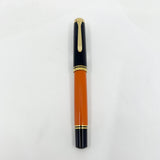Pelikan M800 Souveran Burnt Orange  Fountain  Pen - Medium 18kt Gold Nib