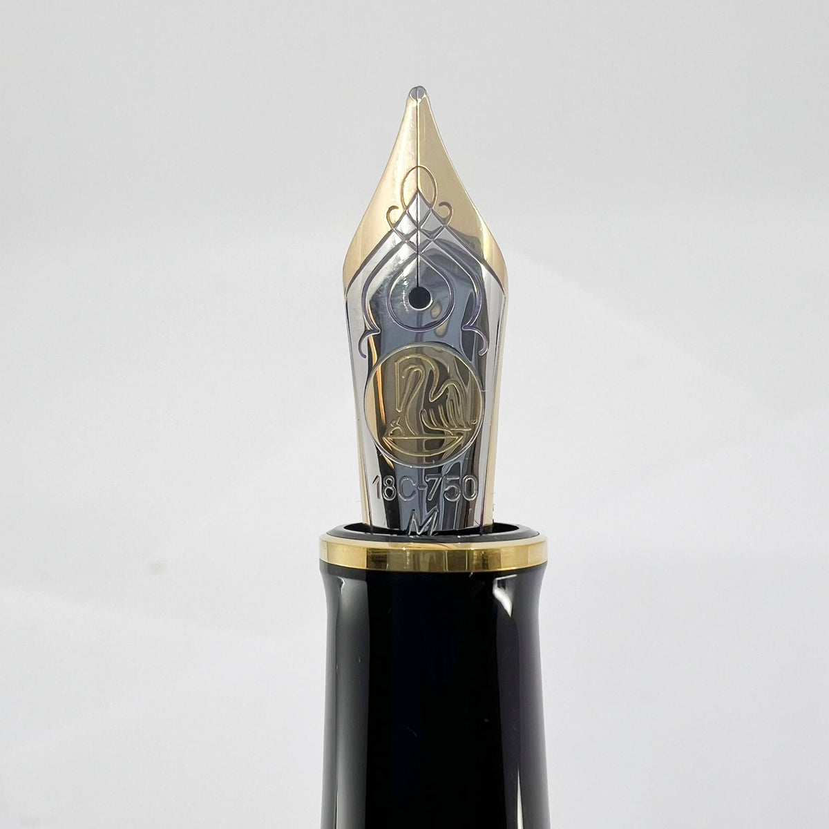 Pelikan M800 Souveran Burnt Orange  Fountain  Pen - Medium 18kt Gold Nib