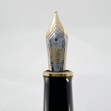 Pelikan M800 Souveran Burnt Orange  Fountain  Pen - Medium 18kt Gold Nib