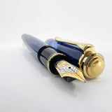 Pelikan Souveran M800 Marbled Blue O' Blue Fountain Pen - Medium 18kt Gold Nib