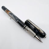 Dunhill Sidecar Gray & Orange Marbled Lacquer Rollerball