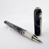 Dunhill Sidecar Gray & Orange Marbled Lacquer Rollerball