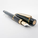 Waterman Rhapsody Marbled Mineral Green Fountain Pen - Fine 18kt Gold Nib