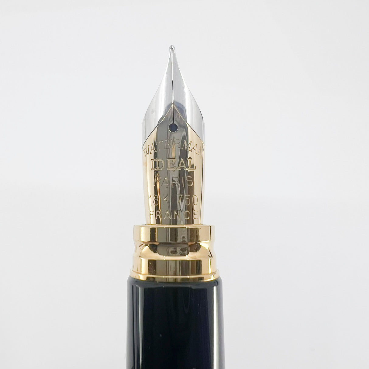 Waterman Rhapsody Marbled Mineral Green Fountain Pen - Fine 18kt Gold Nib