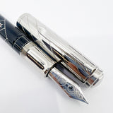 Pelikan Souveran M1005  Silver Screen Limited Edition Fountain Pen - Medium 18kt Gold Nib