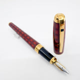 S.T. DuPont Orpheo Vertigo  Laque de Chine Fountain Pen - Medium 18kt Gold Nib