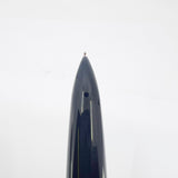 Waterman Carene Deluxe Green Barrel/Gold-Plated Fluted Cap Fountain Pen - Fine 18kt Gold Nib