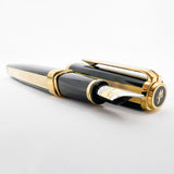 Waterman Oversized Exception 4-Sided "Night & Day" Gold-Plated Striped Fountain Pen - Broad 18kt Gold Nib