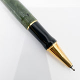 Parker Duofold Jade Marble (Grayish Green) Rollerball - Circa 2000