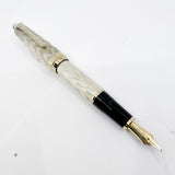 Classic Pen CP7 Sailor Atlantic "Ocean Fountain Pen" Flamme Vague  #091/250 - A Semi-Flexible Sailor Zoom 21kt Gold Nib!!