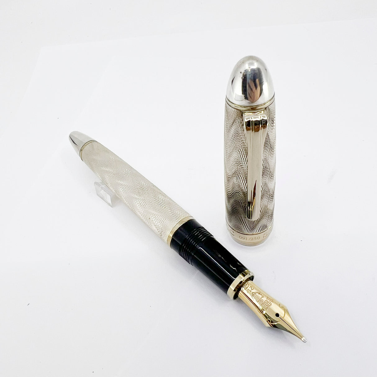Classic Pen CP7 Sailor Atlantic "Ocean Fountain Pen" Flamme Vague  #091/250 - A Semi-Flexible Sailor Zoom 21kt Gold Nib!!