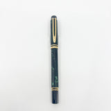 Waterman Rhapsody Marbled Mineral Green Fountain Pen - Fine 18kt Gold Nib