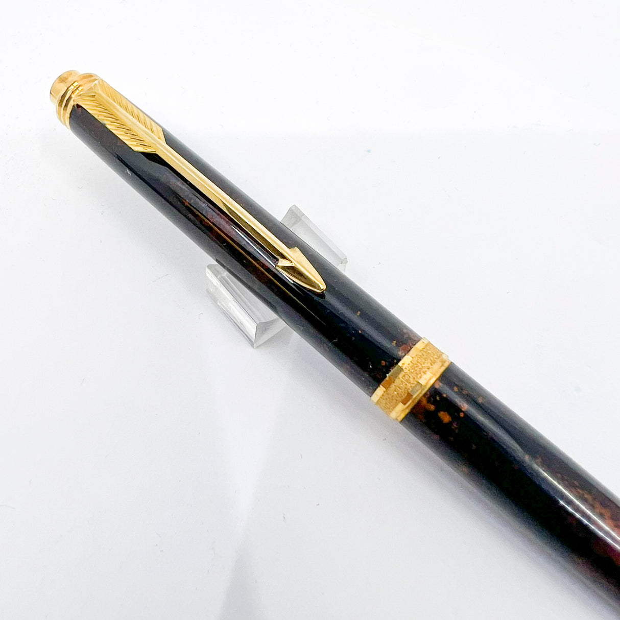 Parker Premier Chinese Brown/Amber Laque  Mechanical Pencil - 0.7mm - Circa 1988