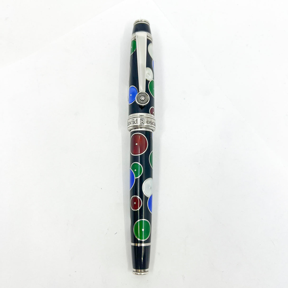 David Oscarson Pierrot Pierrette Fountain Pen Limited Edition of 88 Pens - Medium 18kt Gold Nib