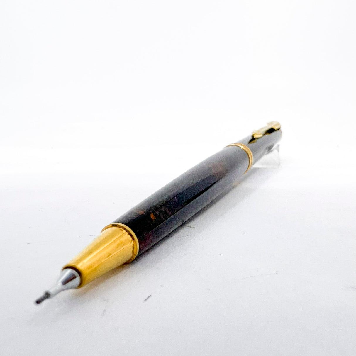 Parker Premier Chinese Brown/Amber Laque  Mechanical Pencil - 0.7mm - Circa 1988