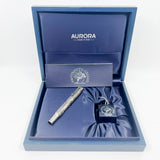 Aurora Benvenuto Cellini Sterling Silver Limited Edition Fountain Pen - Medium 18kt Gold Nib