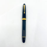 OMAS Ogiva Black Vegetal Resin Fluted Fountain Pen - Extra Fine 18kt Gold Nib - Cartridge Fill