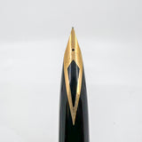 Sheaffer Full Size Targa Matte Black Fountain Pen - Medium 14kt Gold Nib