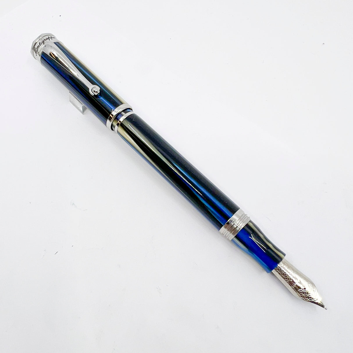 Montegrappa Ducale Murano Mare Fountain Pen  - Medium Stainless Steel Nib
