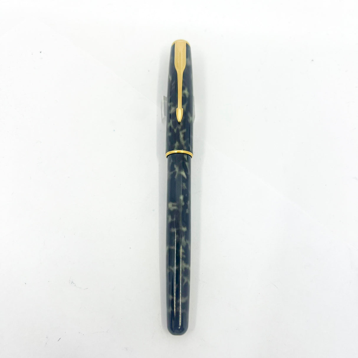Parker Sonnet Moonbeam Lacque Marbled Charcoal/Ivory Rollerball