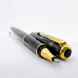 Parker Sonnet Moonbeam Lacque Marbled Charcoal/Ivory Rollerball