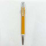 Graf Von Faber Castell Yellow Resin Guilloche Ballpoint Pen