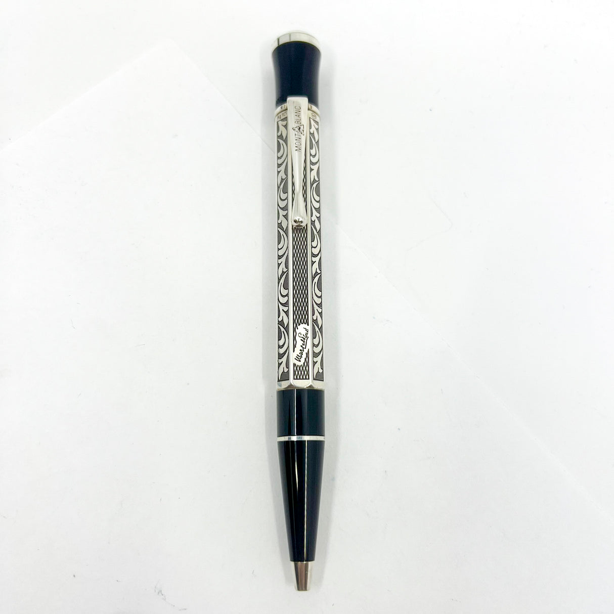 Montblanc Marcel Proust Writer Series Limited Edition Sterling Silver Ballpoint Pen