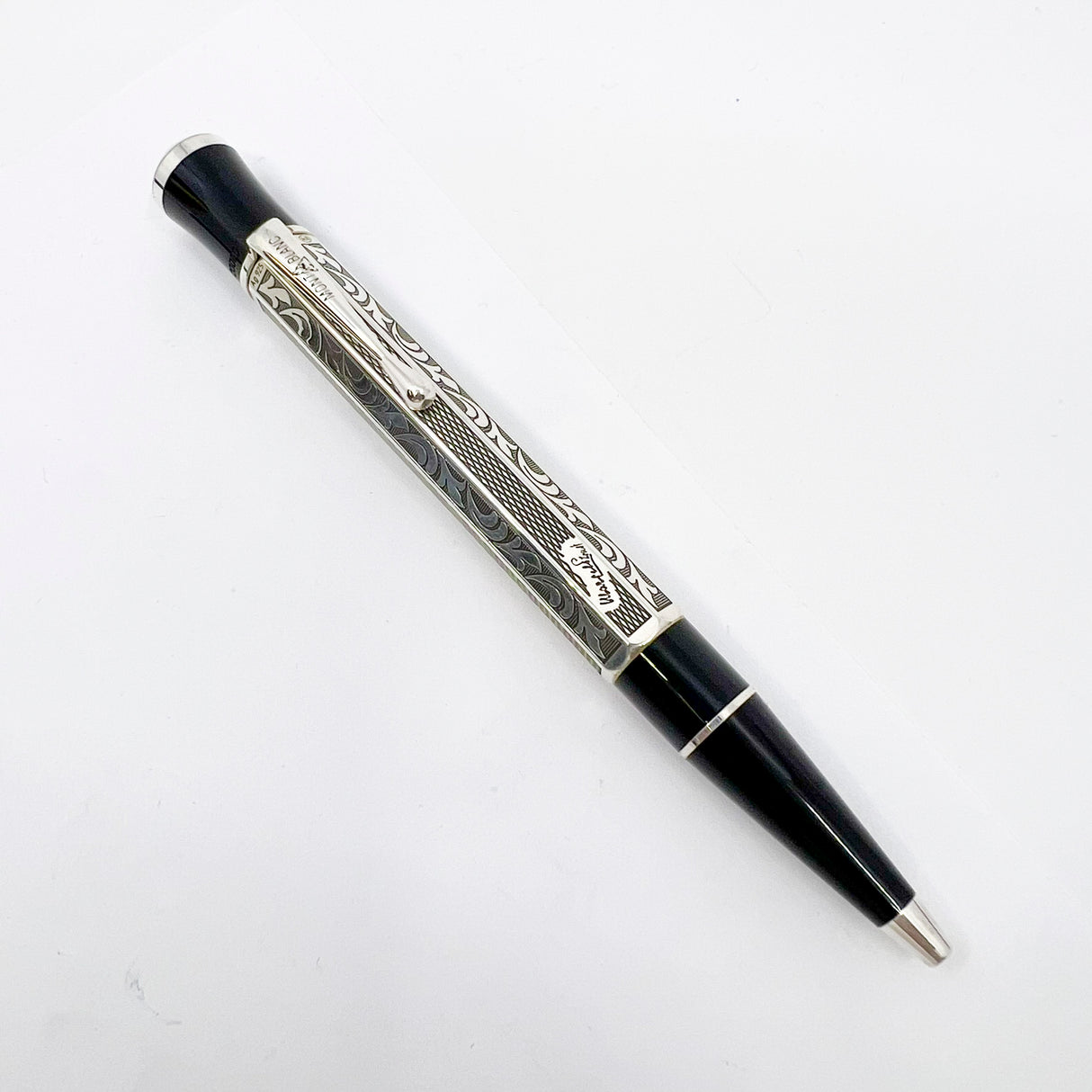 Montblanc Marcel Proust Writer Series Limited Edition Sterling Silver Ballpoint Pen