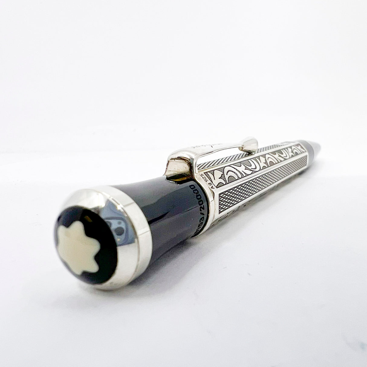 Montblanc Marcel Proust Writer Series Limited Edition Sterling Silver Ballpoint Pen