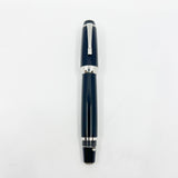 Montblanc Extra Large Boheme Retractable Fountain Pen  - Stoneless Model - RARE - Made for a Short Period Circa 2002 - Stub-like Broad 18kt Gold Nib